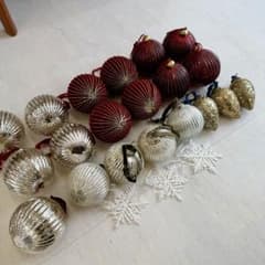 ZARA  クリスマス オーナメント 20個 ザラホーム ツリー ボール m51221793311_1.jpg?1763529293