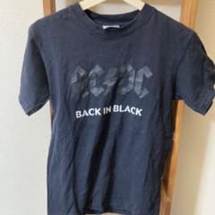 ac/dc back in black tシャツのサムネイル