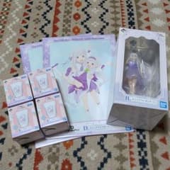 리제로 이치 반 쿠지 에밀리아 피규어 비주얼라이즈 보드