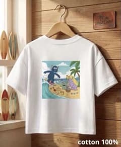 【Summer sale】 Fluff&Bluff キッズTシャツ　キャラクターのサムネイル