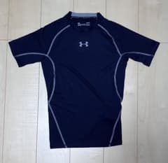 UNDER ARMOUR コンプレッション Tシャツ M ネイビー　ジムウェアのサムネイル