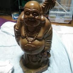 木彫りの布袋のサムネイル