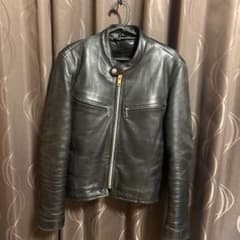 値下げ！リューグーレザー　シングル　ライダースジャケットのサムネイル