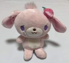 Sanrio シュガーバニーズ　ストロベリーうさ　ぬいぐるみ　マスコット サンリオ シュガーバニーズ ストロベリーうさ ぬいぐるみ レア 2004年