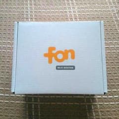 Wi-Fiルーター　fonのサムネイル