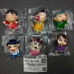 All 6 types Crayon Shin-chan Sukisuki! Mascot