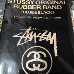STUSSY ラバーバンド 2本 リストバンドのサムネイル