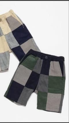 専用アカウント　Petit main パッチワーク ボトムス 110