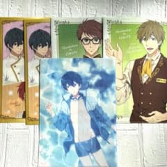 free! クリアファイル ココス 幼少期 七瀬遙 桐嶋郁弥 橘真琴 遠野日和