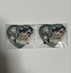 忍たま乱太郎 食満留三郎 ナンジャタウン ナンジャ ハート缶バッジ 缶