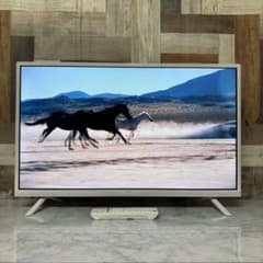 全国送料込❣️かわいいホワイト2年前購入IRIE32型TVダブルチューナー