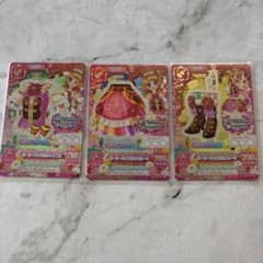 アイカツ ガーリーバイオリンコーデ 3枚セットのサムネイル