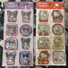 正規品 サンリオ ウォーターステッカー クロミ ハローキティ 2種セットのサムネイル