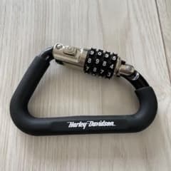 Harley-Davidson ダイヤル式ヘルメットロック ブラック - メルカリ