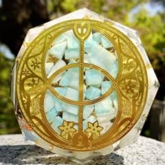 豊かさの金星エネルギーアチューメント★エナジーカード★オルゴナイト【開花】のサムネイル