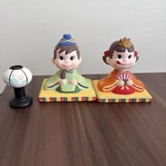 ペコちゃんポコちゃん　雛人形のサムネイル