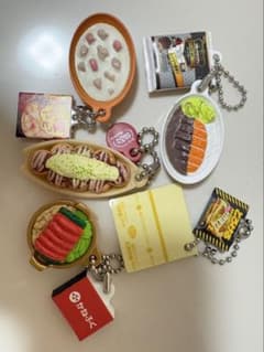 ミニチュアチャーム 食品パッケージ セットのサムネイル