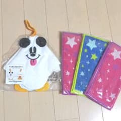 ゆらゆらおばけタオル　ハンドタオル3枚つきのサムネイル