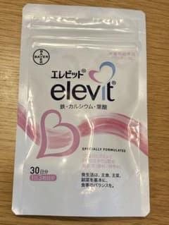 エレビット 鉄・カルシウム・葉酸 30日分のサムネイル