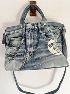 【美品】RNAデニムハンドバックのサムネイル