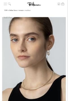 RH jewelry Ron Herman ネックカフ 14K ゴールドフィルド - メルカリ