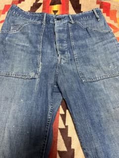 special! 40s usnavy denim trousers 巻きパンのサムネイル