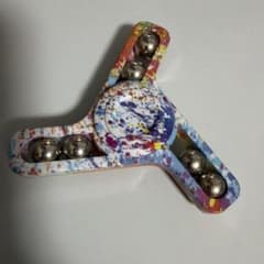 ハンドスピナー フィンガースピナー レインボー FINGER GYROのサムネイル