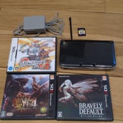 ニンテンドー3DS LL ブラック　ソフトセットのサムネイル