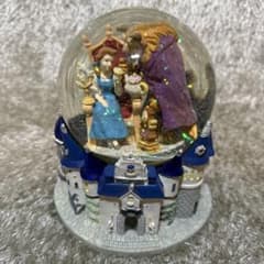 美女と野獣 スノードーム オルゴール付き ディズニー - メルカリ