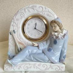 LLADRO リヤドロ ピエロ 置き時計 陶器人形 フィギュリン LLADRO リヤドロ ピエロ 置き時計 陶器人形 フィギュリン | Mercari