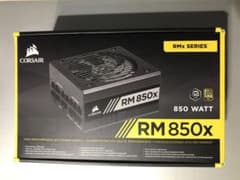 美品CorsairRM850x850WPC電源ユニット[80PLUS GOLD]のサムネイル
