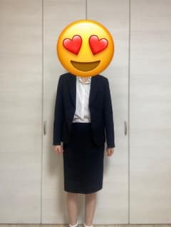 LES MUES 黒スーツセット ウォッシャブルのサムネイル