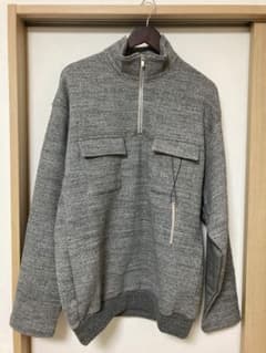 Maison Kinema Loopwheel halfzip sweat Mのサムネイル