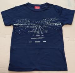 オジコOJICO 半袖Tシャツ　LANDING 飛行機　6Aのサムネイル