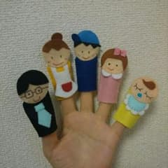 ヒロリン様専用    おはなしゆびさん 指人形のサムネイル