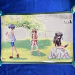 AIR B2クリアポスター　key 神尾観鈴 数量限定，最新作 PCソフト AIR 神尾観鈴 両面ポスター 特典 ポスター