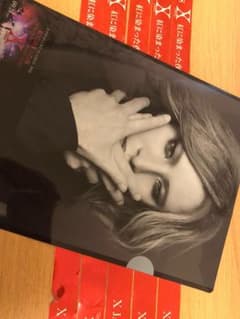 xjapan 紅に染まった夜 9/29 銀テープ クリアファイルのサムネイル