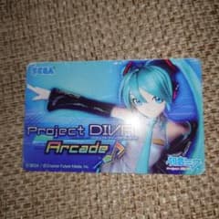 非売品　初音ミク　Project DIVA Arcade サンプルカード m51275835459_1.jpg?1770734920