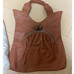 新品未使用】erva エルバ カンガルーバッグ がま口 アッシュペー