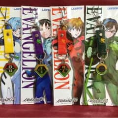 【新品・未開封】エヴァンゲリオンストラップ 4種セットのサムネイル