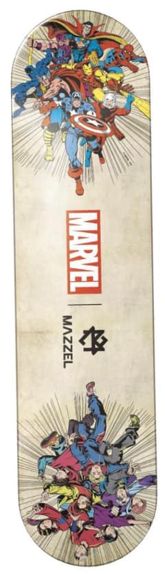 ラストワン賞】MAZZEL スケートボードデッキ MARVEL Happyくじ - メルカリ
