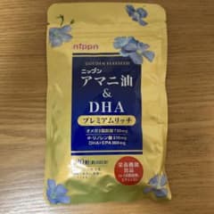 nippn アマニ油＆DHA プレミアムリッチ 120粒のサムネイル