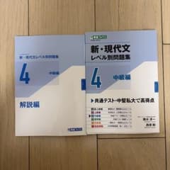 新・現代文レベル別問題集④ 中級編のサムネイル