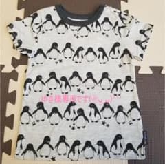＊ゆき様専用＊　　　　　　　　　　　　【新品】ペンギン柄半袖Tシャツ☆90サイズのサムネイル