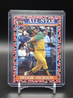 Reggie Jackson Topps 鯉パラ 1/10 10シリ10枚限定のサムネイル