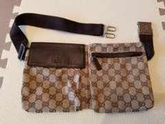 GUCCI　グッチ　ウエストバッグ　GGキャンバスのサムネイル
