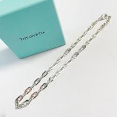 廃盤人気希少品　ティファニー　ラージ　エリプス　ネックレス　チェーン　シルバー 廃盤人気希少品 ティファニー ラージ エリプス ネックレス