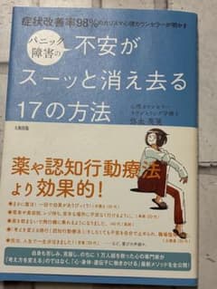 『パニック障害の不安がスーッと消え去る17の方法』弥永英晃のサムネイル