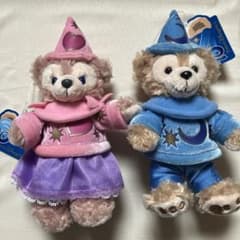 東京ディズニーシー 10周年 ダッフィー シェリーメイ ぬいぐるみバッジ