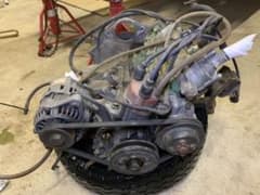 ジムニー　エンジン　ミッション　sj30  lj50 フルトラのサムネイル